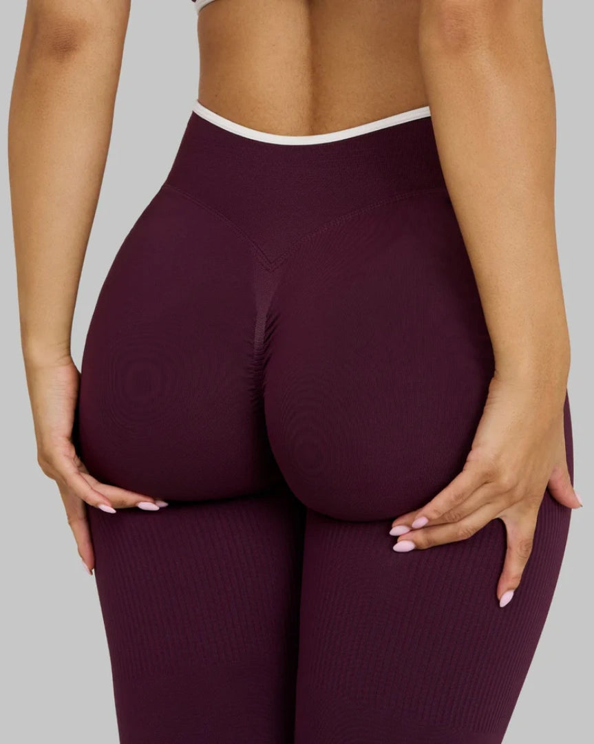 Leggings Outline Vita a V Sagomata