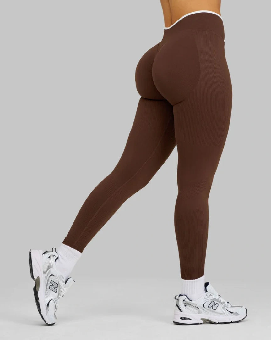 Leggings Outline Vita a V Sagomata