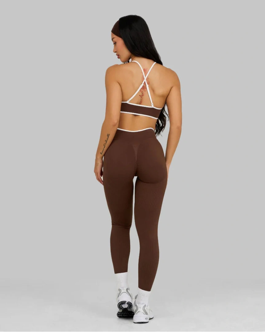 Leggings Outline Vita a V Sagomata
