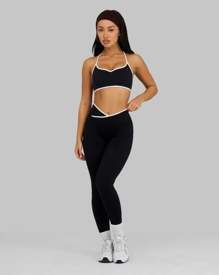 Leggings Outline Vita a V Sagomata